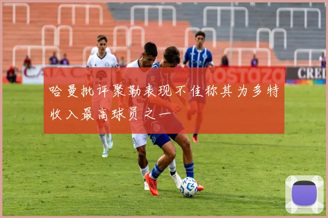 哈曼批评聚勒表现不佳称其为多特收入最高球员之一